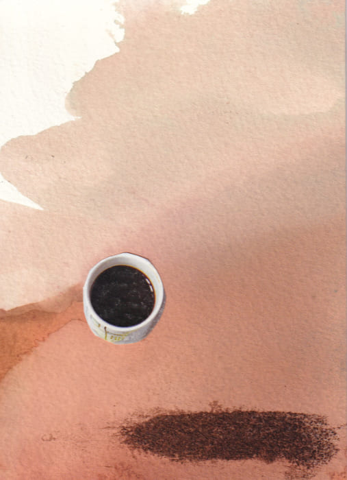 Postkarte Mail-Art Meral Ağar