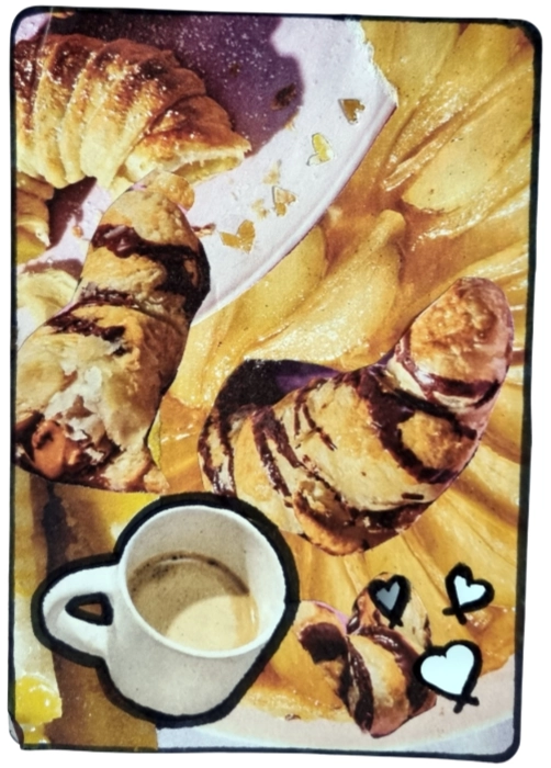 Postkarte Mail-Art Clementina Caldera
