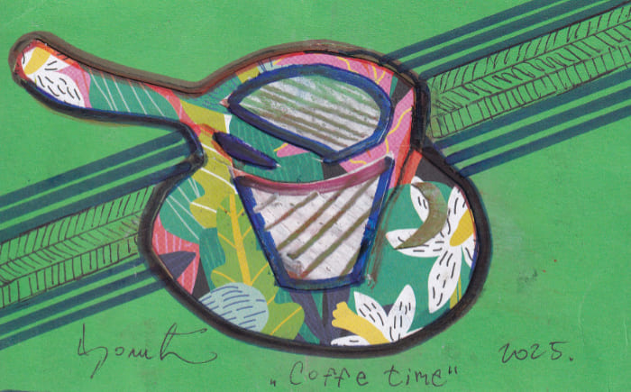 Uglješa Colić Postkarte Mail-Art