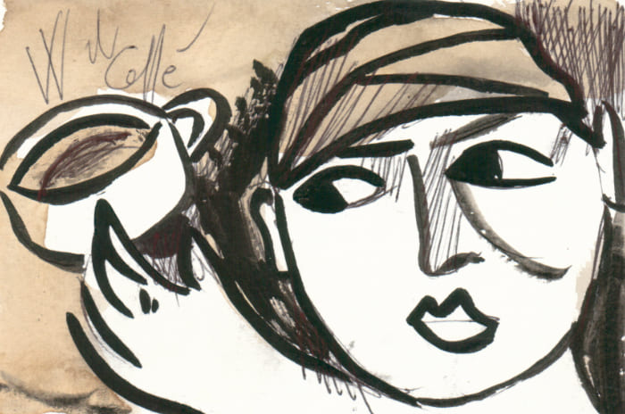 Postkarte Mirta Caccaro