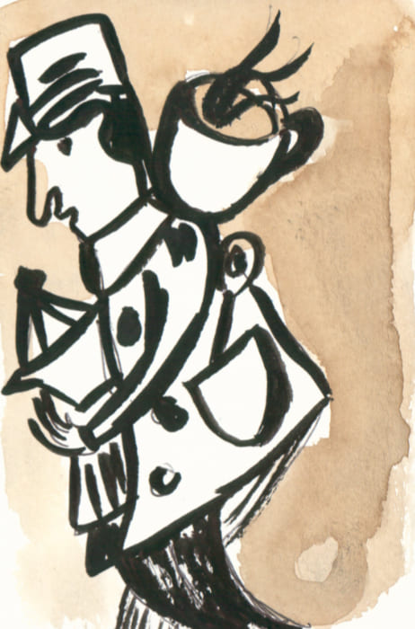 Postkarte Mirta Caccaro